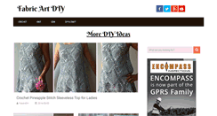 Desktop Screenshot of fabricartdiy.com